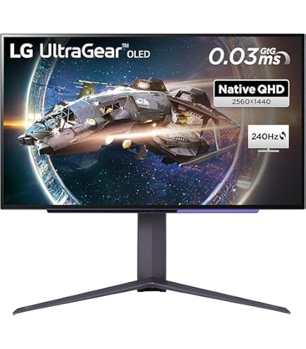 LG Ultragear 27GS95QE-B OLED-Monitor Gaming 68,6 cm 27
